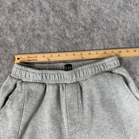 Gap Mens Gray Cargo Sweatpants Wide Leg Fleece Size M - Picture 5 of 12